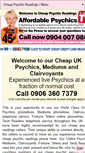 Mobile Screenshot of cheap-psychic-readings.co.uk